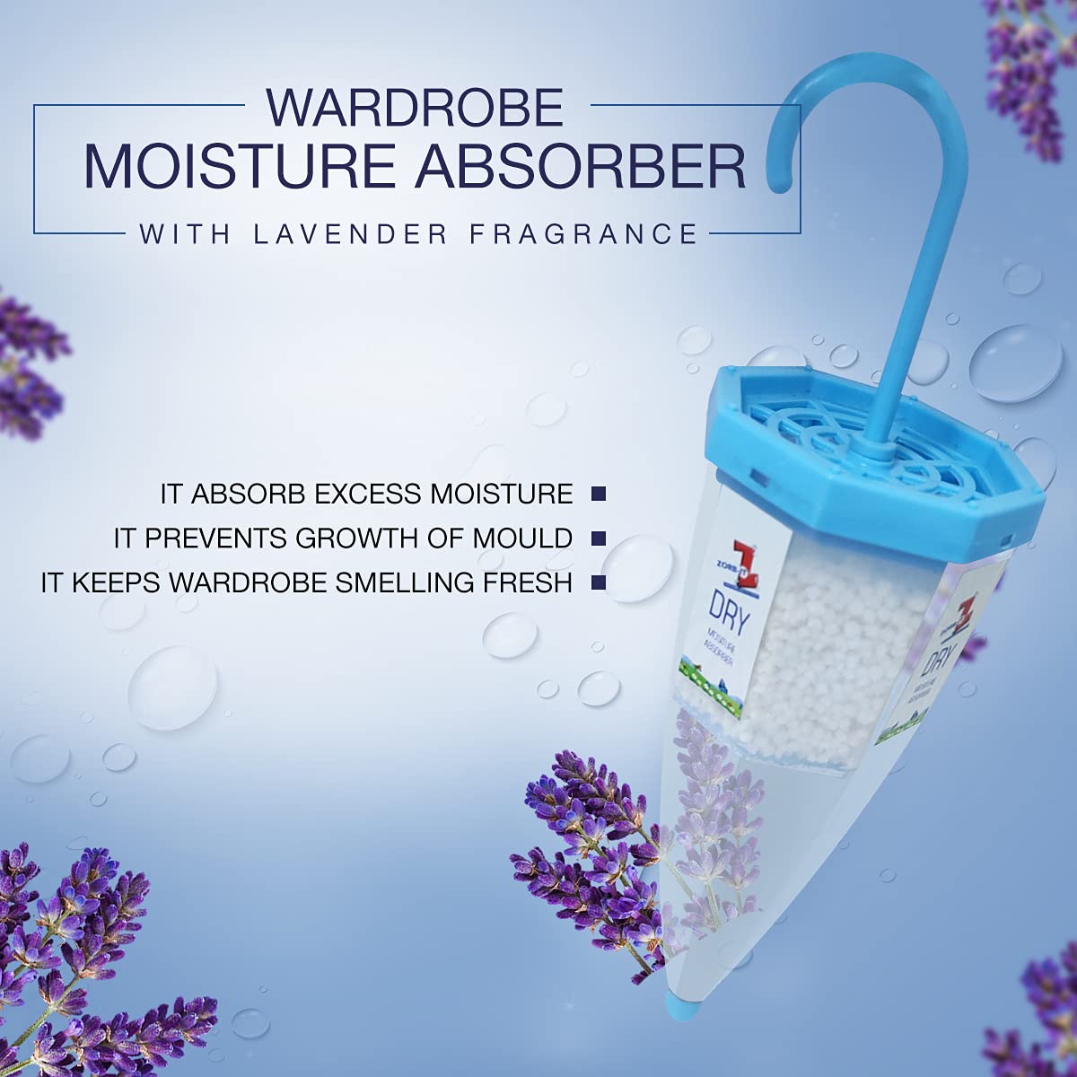 Moisture Absorber - Keep Wardrobes & Cars Dry -2
