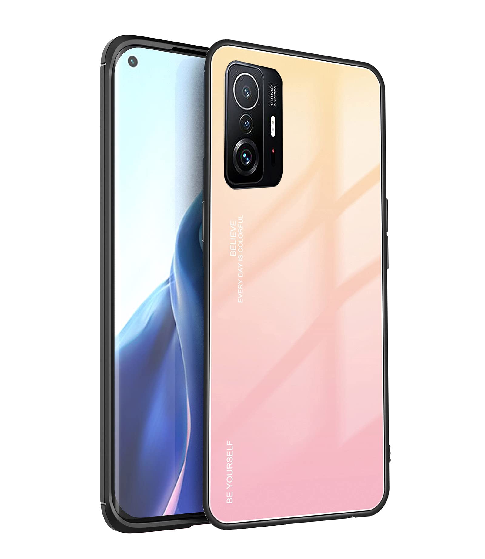 GOKEN Cover per Xiaomi Mi 12T 5G, Silicone TPU a Gradiente