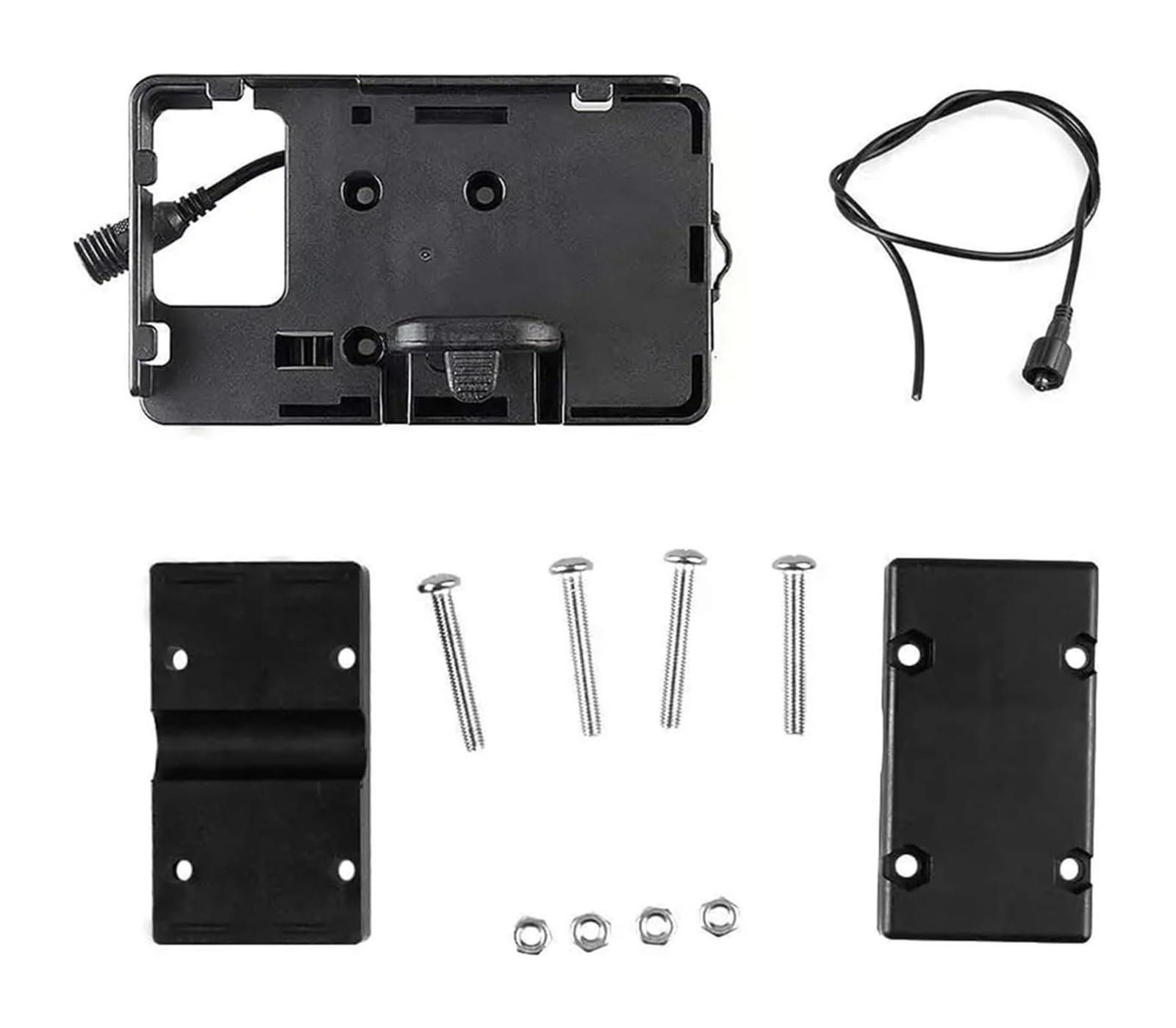 pour Moto Support Navigation GPS pour Tracer pour MT-07 pour Tracer700GT 12/22MM Moto Accessoires Téléphone Support GPS Navigation Plaque Guidon(12MM Phone Holder)