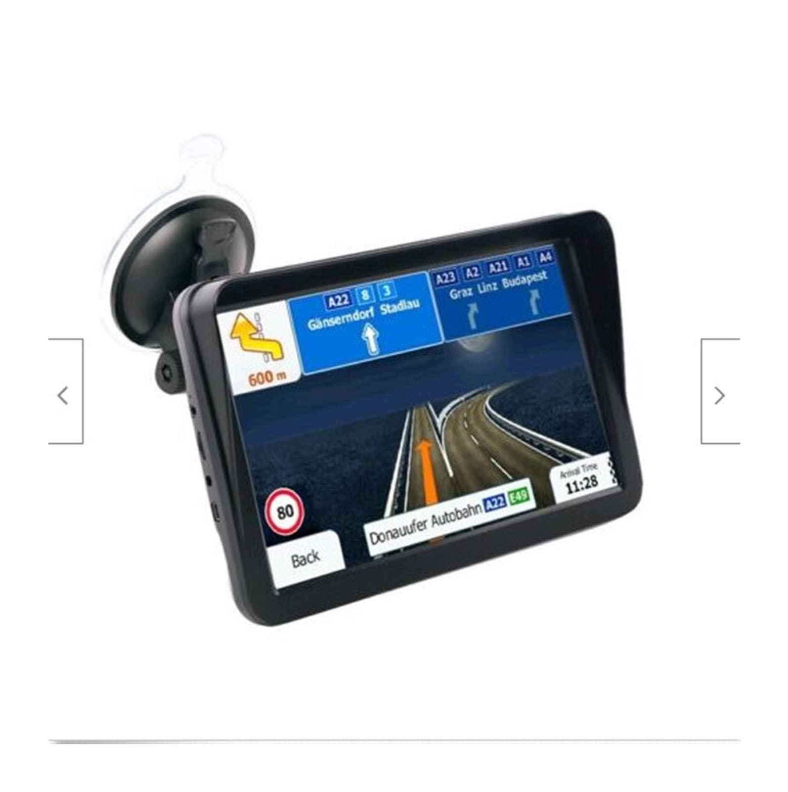 Navegacion GPS, Camión de Pantalla táctil captáctil de 9 Pulgadas GPS Navigator 1g 16g con Completo UE Mapa Fácil de Usar