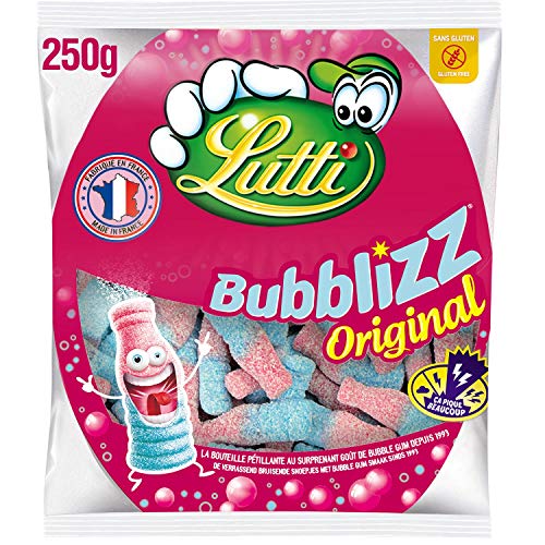 Lutti Bubblizz Original Gomme à Mâcher, 250 g