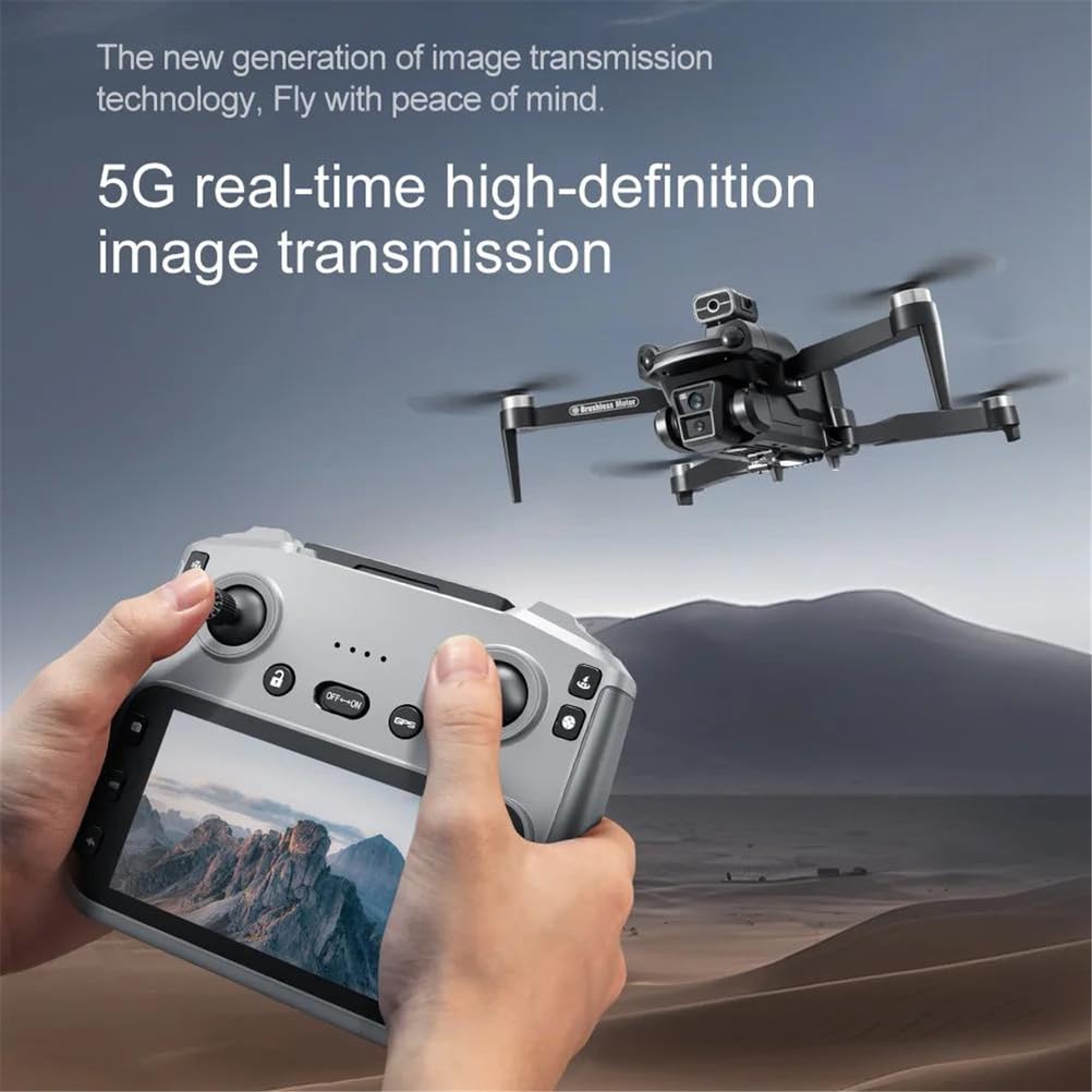 Single Battery,4K,dron v198 GPS MAX con cámara Profesional HD de 8k, 5g WiFi, cuadricóptero Plegable con láser sin escobillas y evitación de barreras.