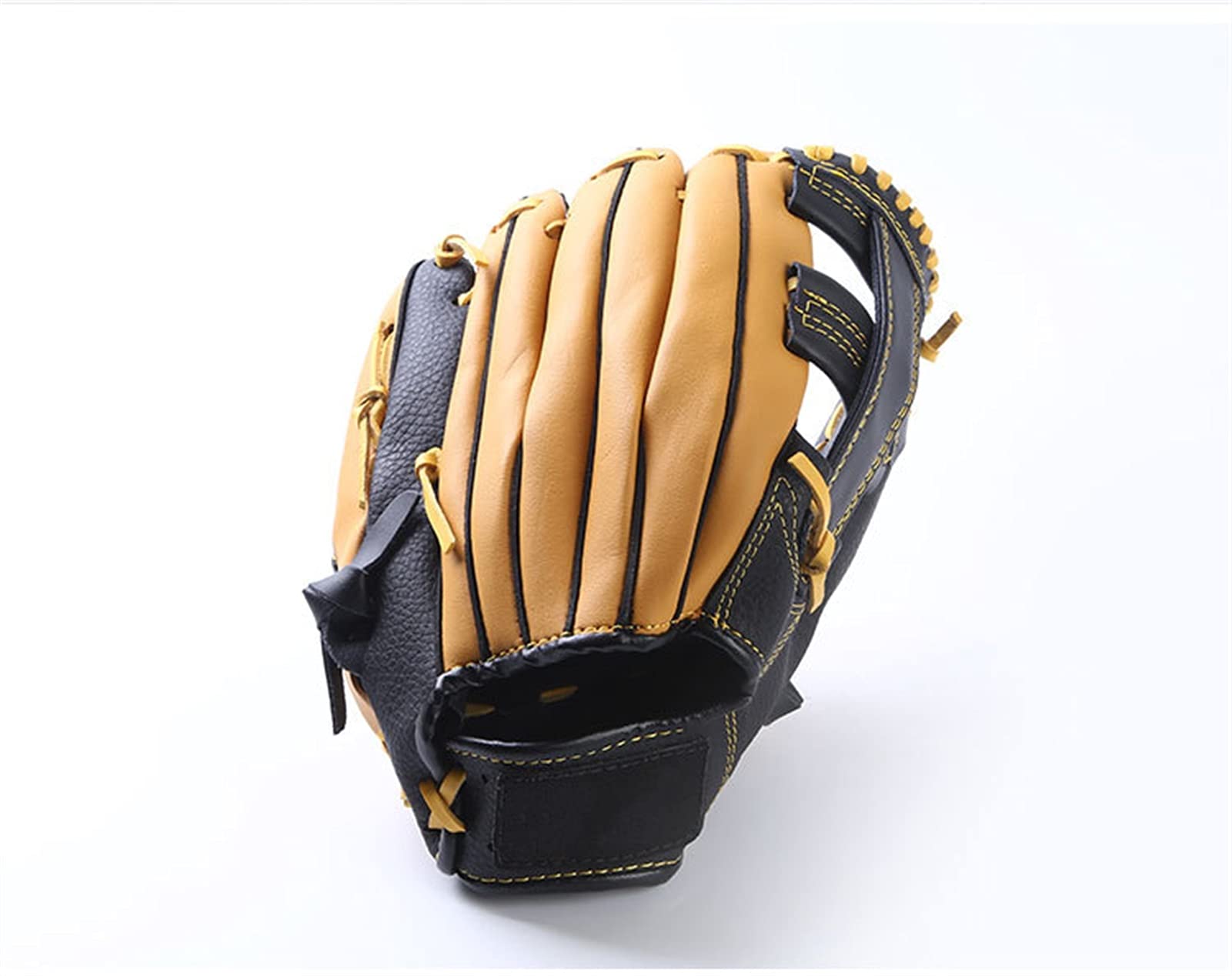 Guantes de Beisbol,Guante de Béisbol Guantes de béisbol de Cuero de Dos Capas Guantes de bateo para jóvenes Guantes de Lanzamiento de niños para niños Guantes de Softball