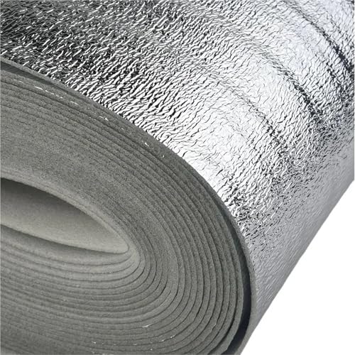 Aislante térmico Mylar en rollo de 50cmx10m con película reflectante para ventanas y paredes 7