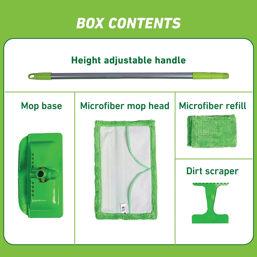Scotch-Brite Microfiber Mop - Hands Free Cleaning -2