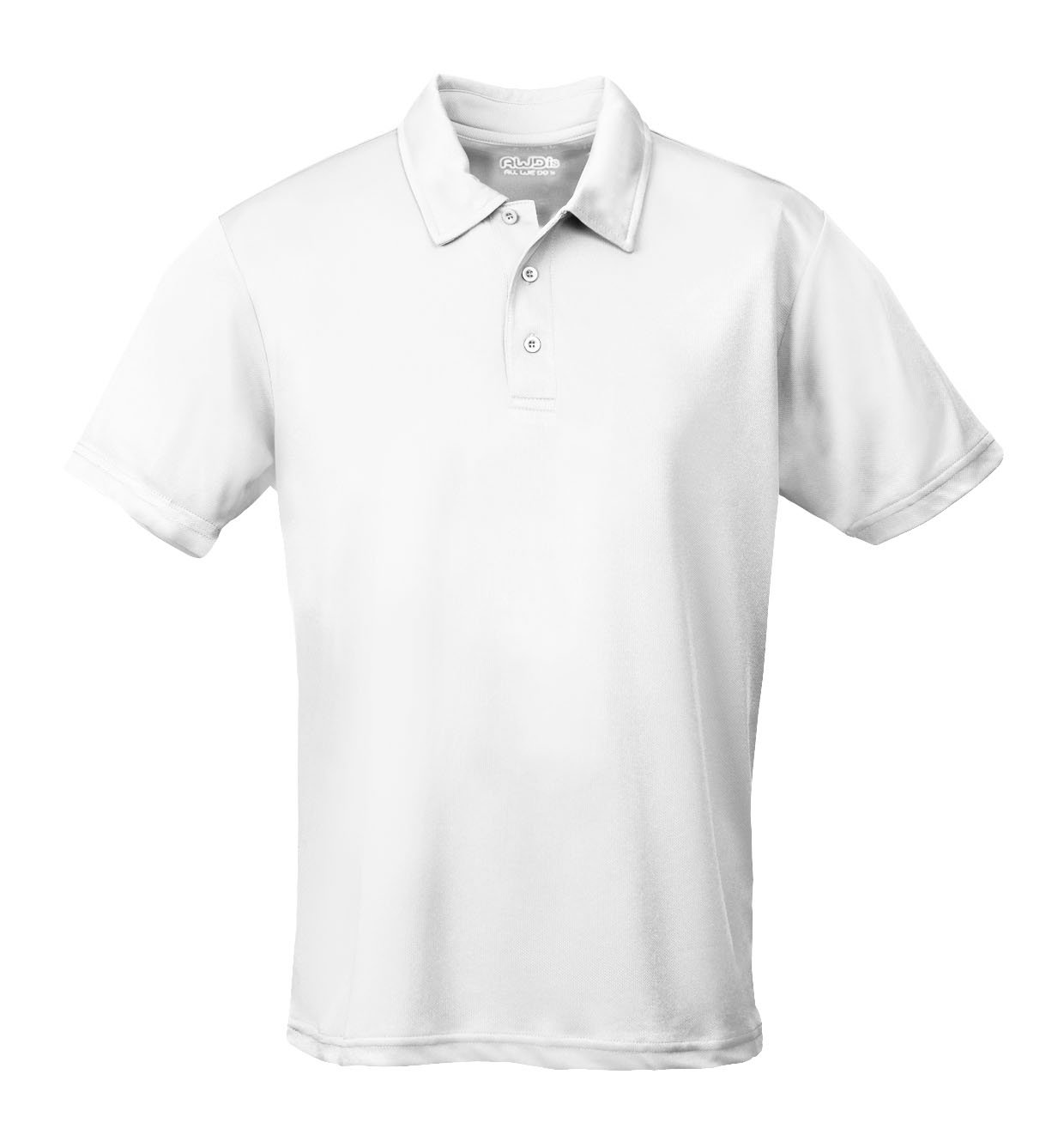 just cool, breathable polo-shirt, white xx large