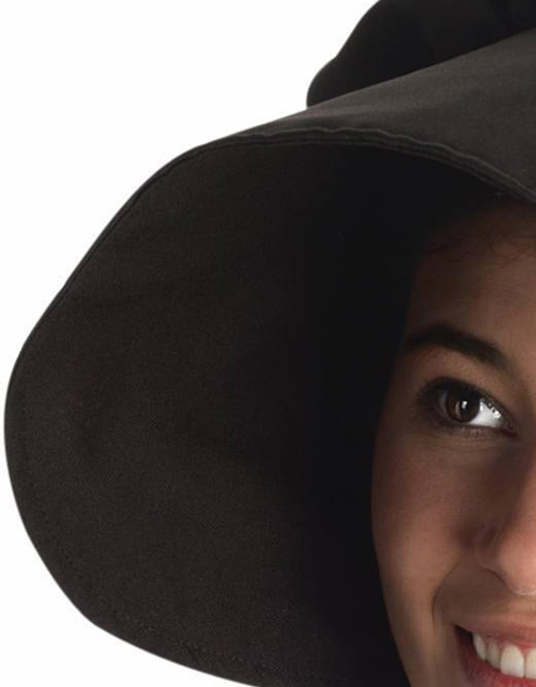 Forum Novelties womens Oversized Bonnet Costume Headwear, Black, One Size US