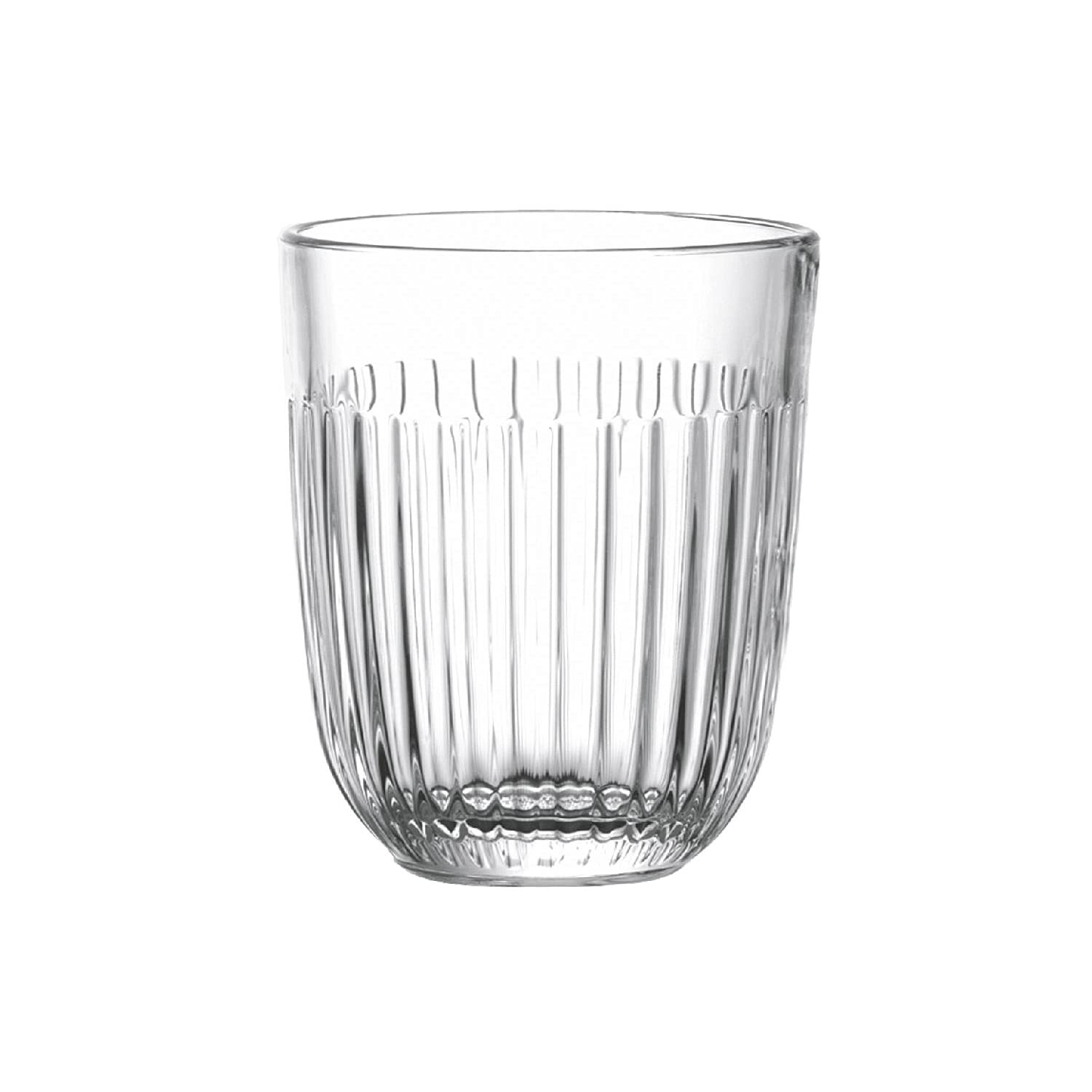 La Rochère Vasos Ouessant de 290 ml, 9,5 cm de altura, 8 cm de diámetro, transparente (6 unidades)