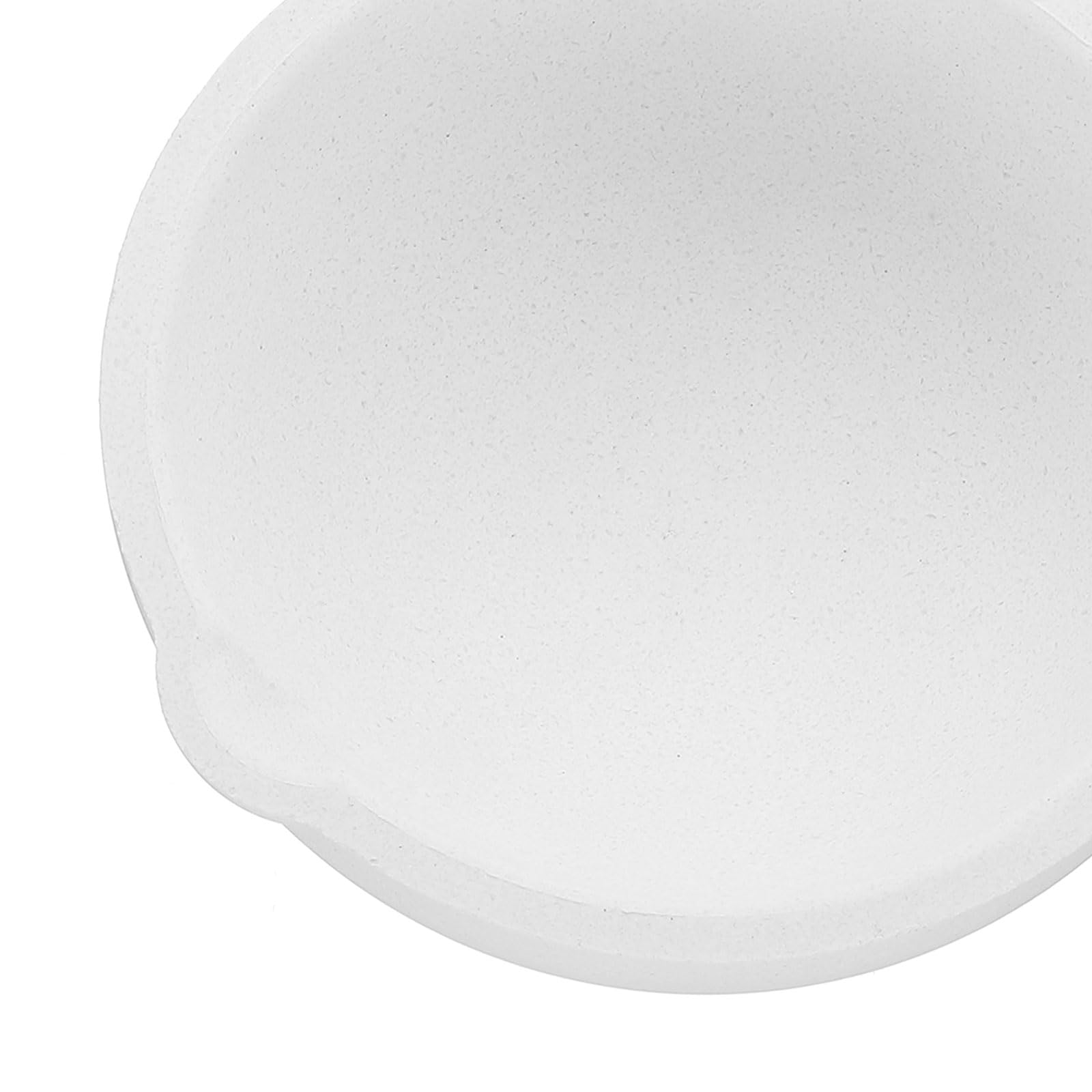 PATIKIL Petit Bol Creuset En Céramique De Fusion, 2 Pcs 1000g Creusets En Quartz Céramique Pot Pour Raffinage Coulée Métal Or Argent Cuivre Laiton Alliage Perlage Bijouterie