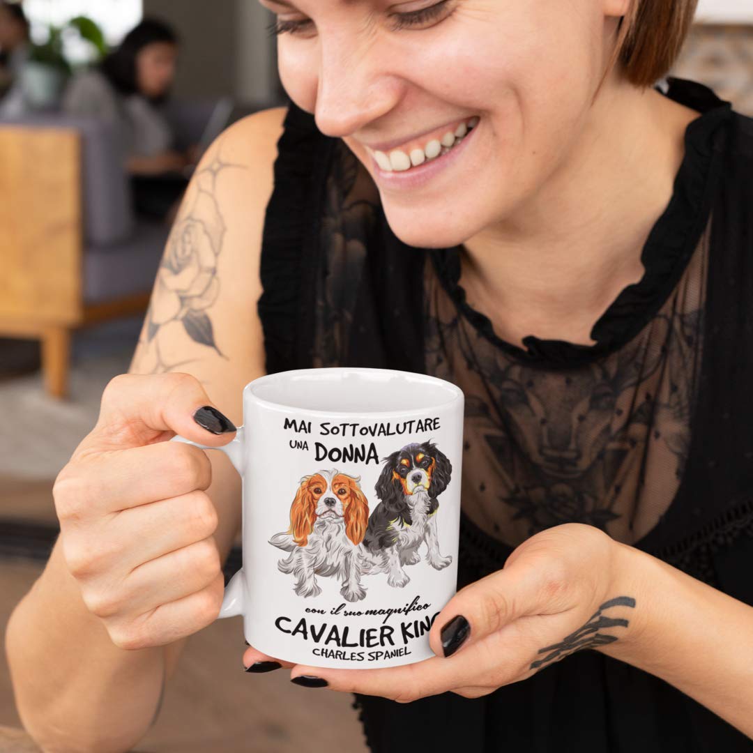 Tazza In Ceramica Cavalier King Charles Spaniel – Idea Regalo Originale Per Colazione E Caffè - 3