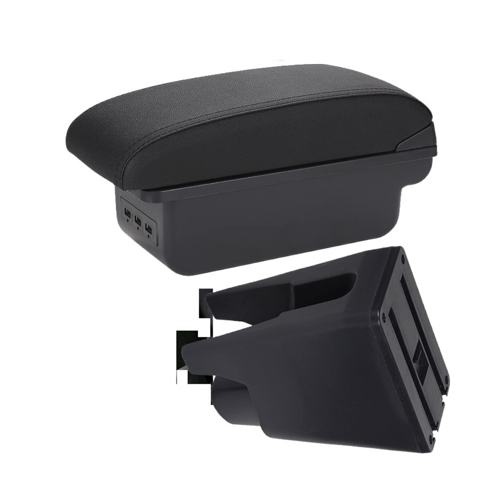 Baiqimv For Toyota For Aygo BJ Armrest Box Car Accessories Interior Detail Armrest Box Center Console Storage Box