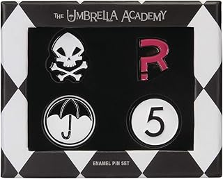 Dark Horse Deluxe The Umbrella Academy Enamel Pin Set, Multicolor