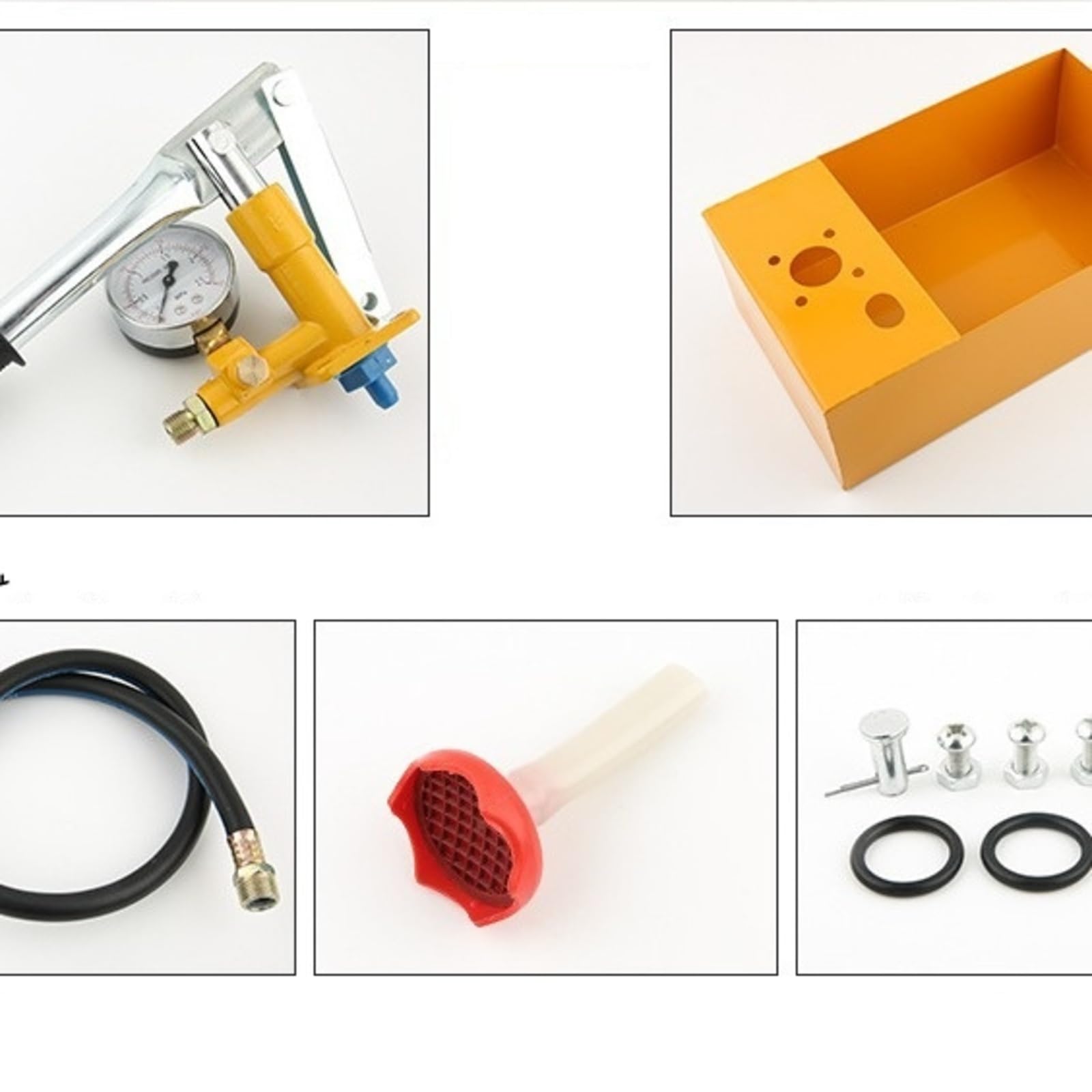 Pompa di Prova, Pompa Di Prova Manuale Della Pressione Per Il Test Tenuta Delle Tubazioni 'acqua | Tester Portatile, Impianti Idraulici