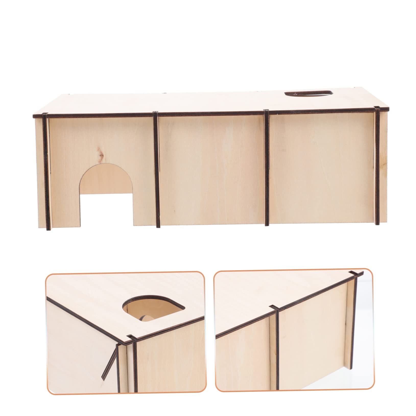 ifundom Haustier Schlafnest für Hamster, 30x15x10, Mehrkammerig
