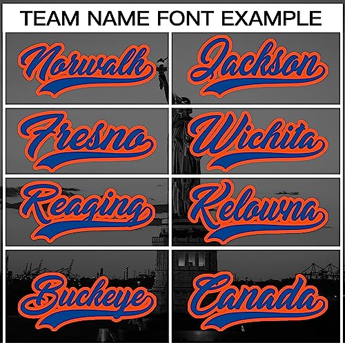 Camiseta personalizada de béisbol con diseño City Night Skyline para hombres, mujeres y jóvenes miniatura 5