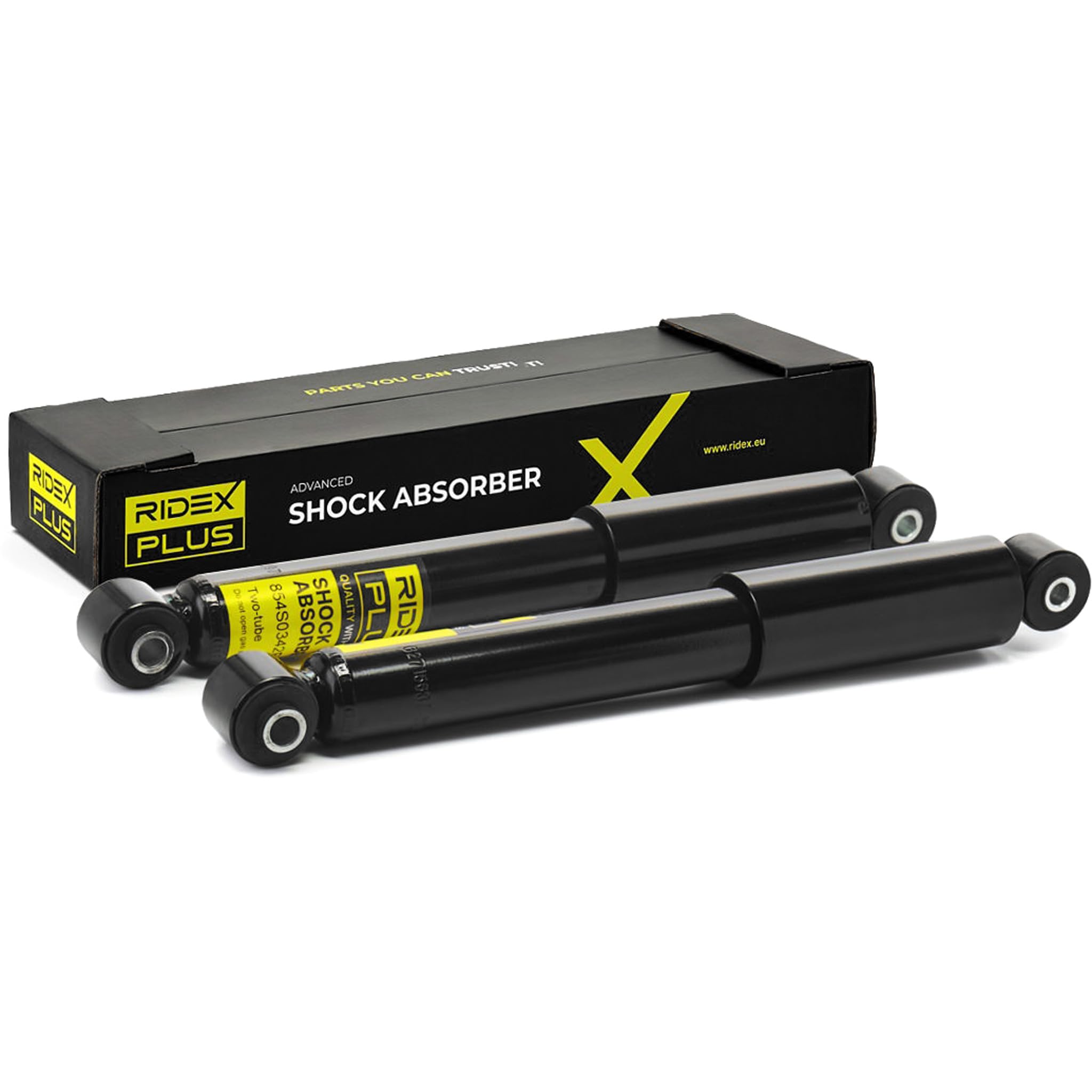 RIDEX PLUS 854S2243P 2x Ammortizzatore Posteriore Posteriore Destra Posteriore Sinistra Compatibilità con FIAT 500 312