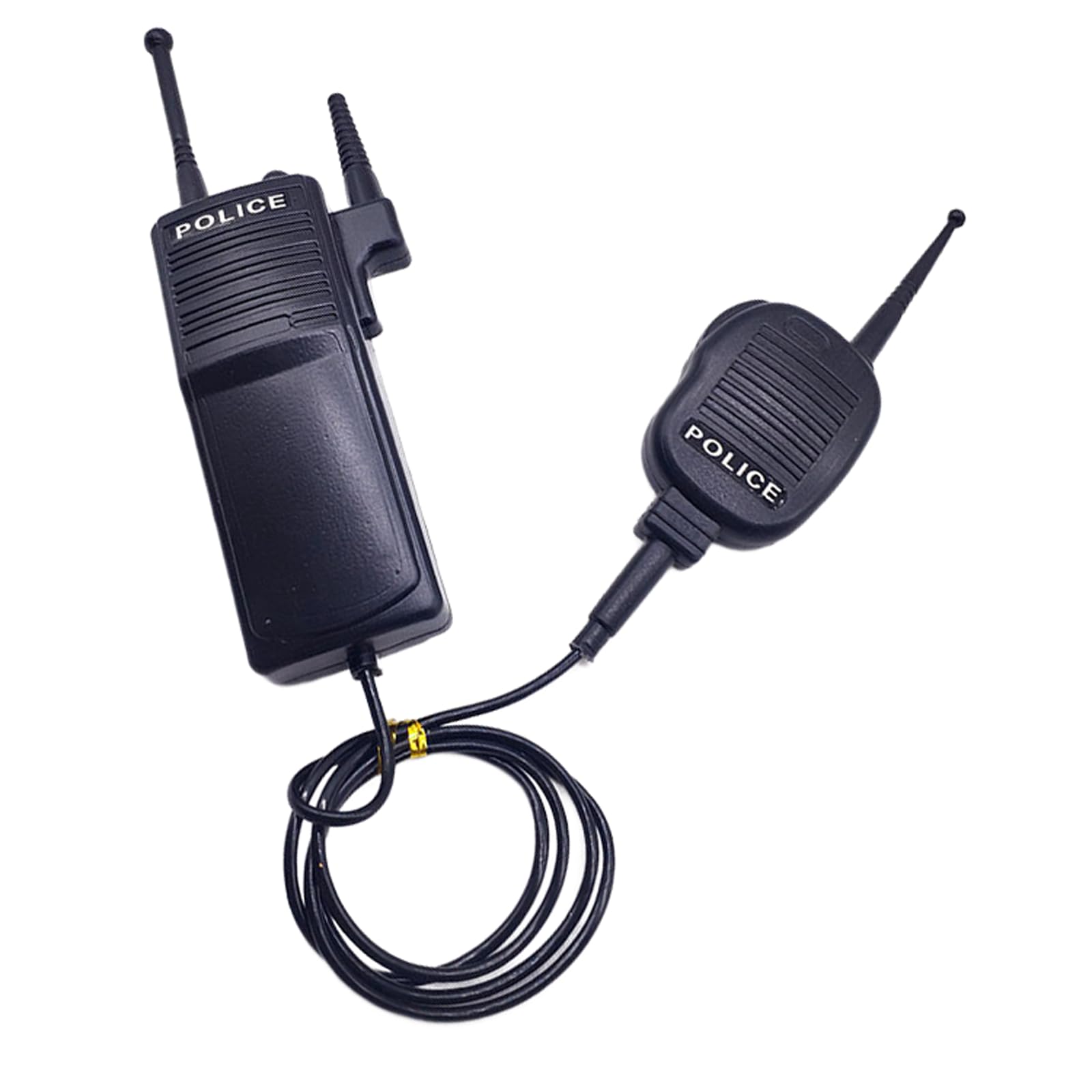 Disfraz de Halloween para niños, Walkie Talkies de policía, equipo de policía para niños, disfraz de oficial de policía para niños, accesorios de juego de rol, 2 unidades 4
