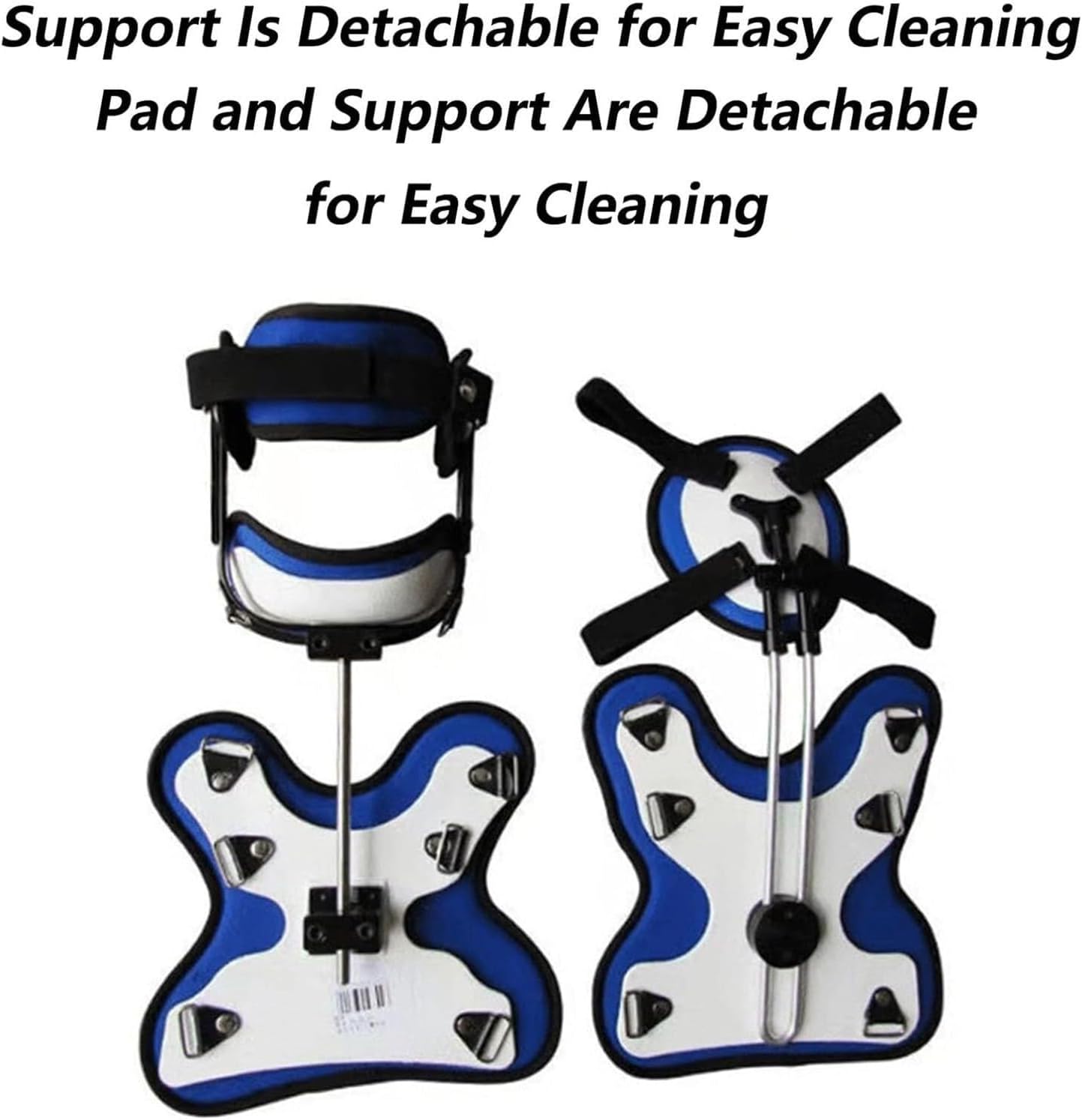 Cervical, Thoracic and Lumbar orthosis, Children's Adjustable Head, Neck and Chest Fixation Brace, Used for Fracture and postoperative Recovery(Large)