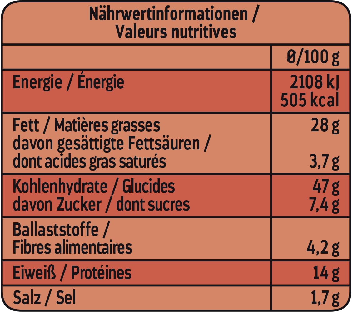 ültje Kessel Nüsse Paprika Dose 16x150g