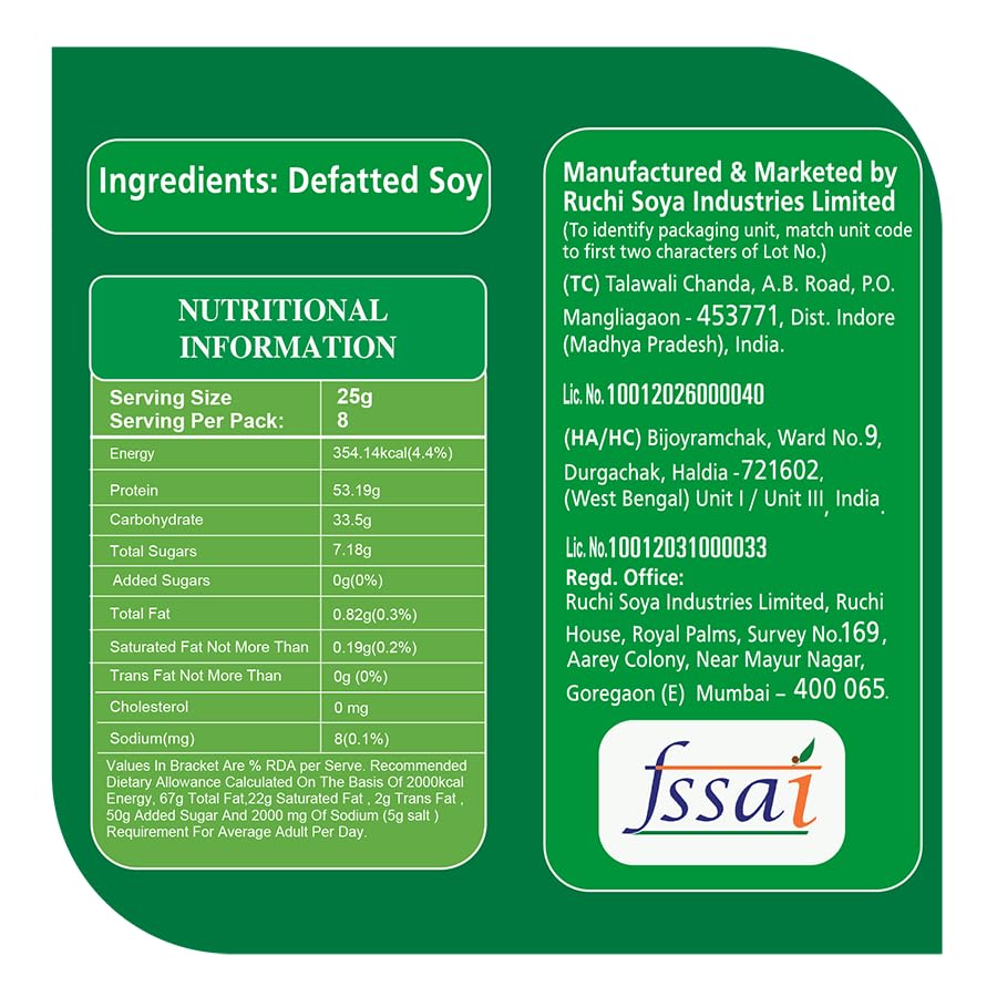 Nutrela Soya Mini Chunks 220 grams - Image 7