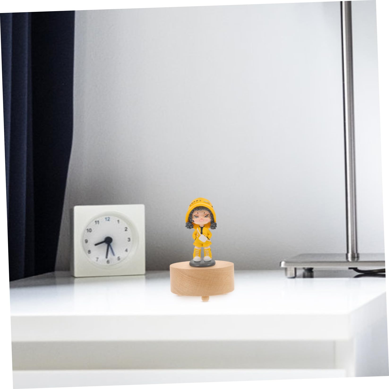 TOPBATHY Carillon Fai da Te con Base in Legno da 3 Pezzi