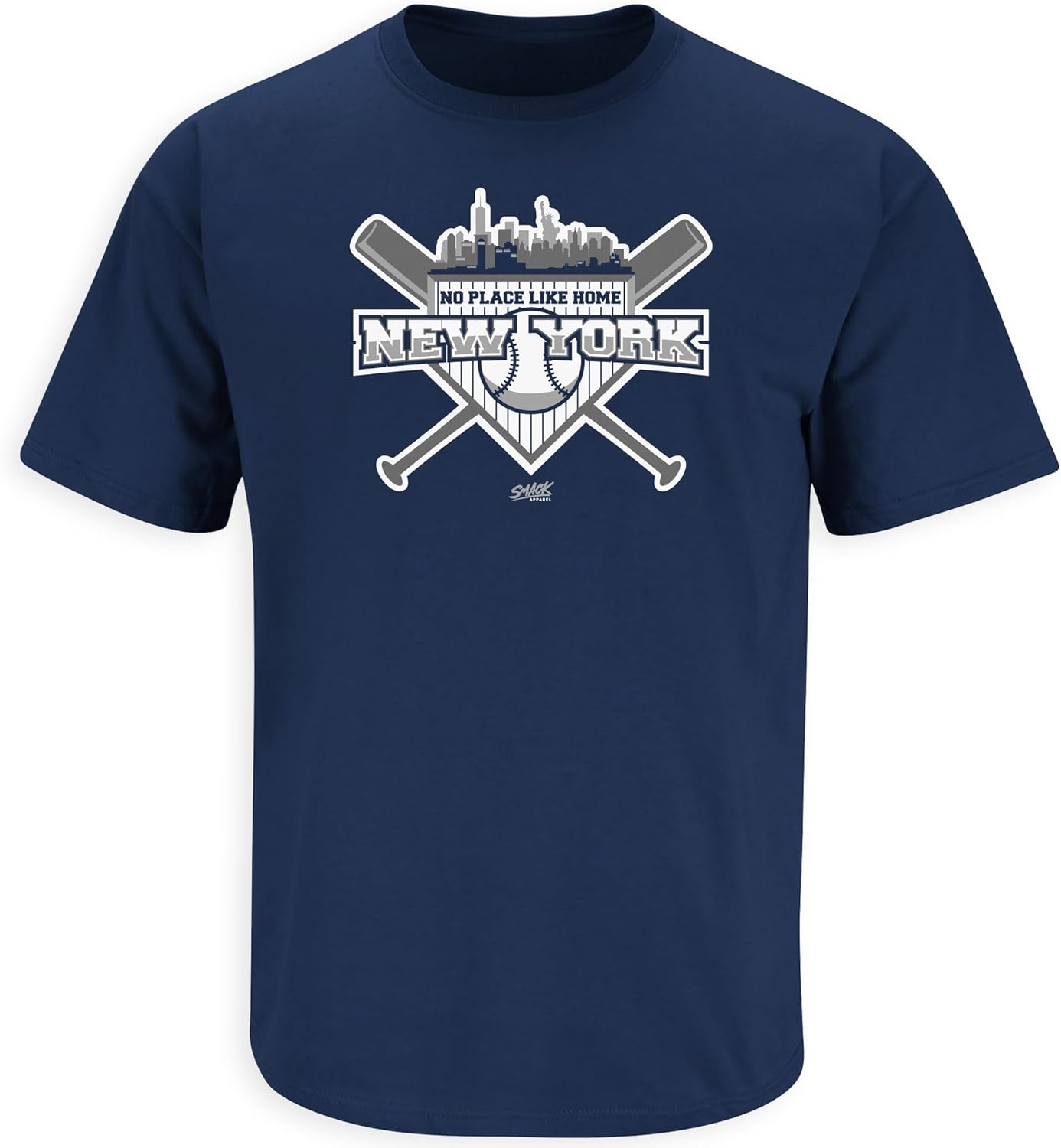 No Place Like Home T-Shirt for New York Baseball Fans (SM-5XL)