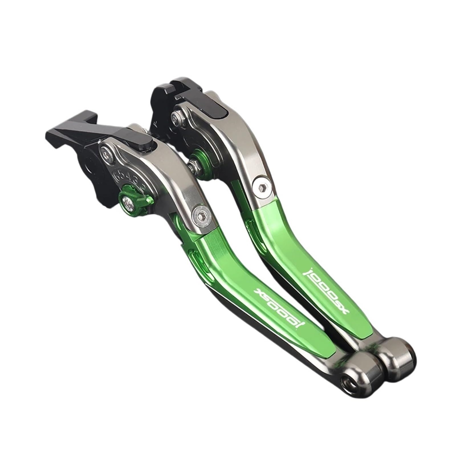 Wfsowxdm Green D Motorcycle Levers Brake Clutch Handle Lever For Kawa&Saki Z1000sx Z1000 Sx 2017-2019 Extendable Adjustable Foldable Handle Levers Brake Clutch Lever