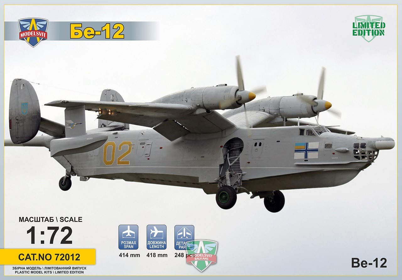 Modelsvit MDV72012 1:72 Beriev Be-12 Chayka [Model Building KIT]