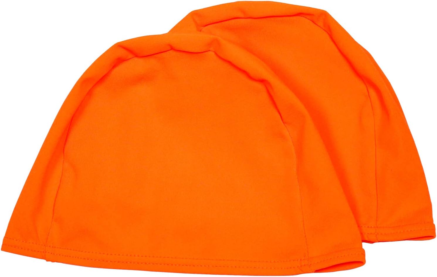 Leshang Polyester Swim caps 2 Pack PBT Fabric Swimming Cap for Adult