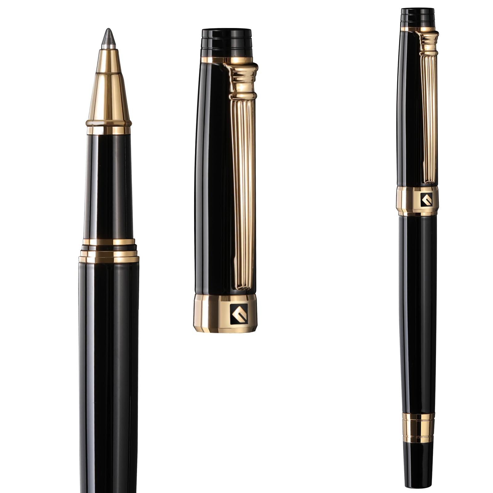 Amazon | ボールペン 高級, 男性の女性KEYZOR- 24K ゴールド仕上げの  