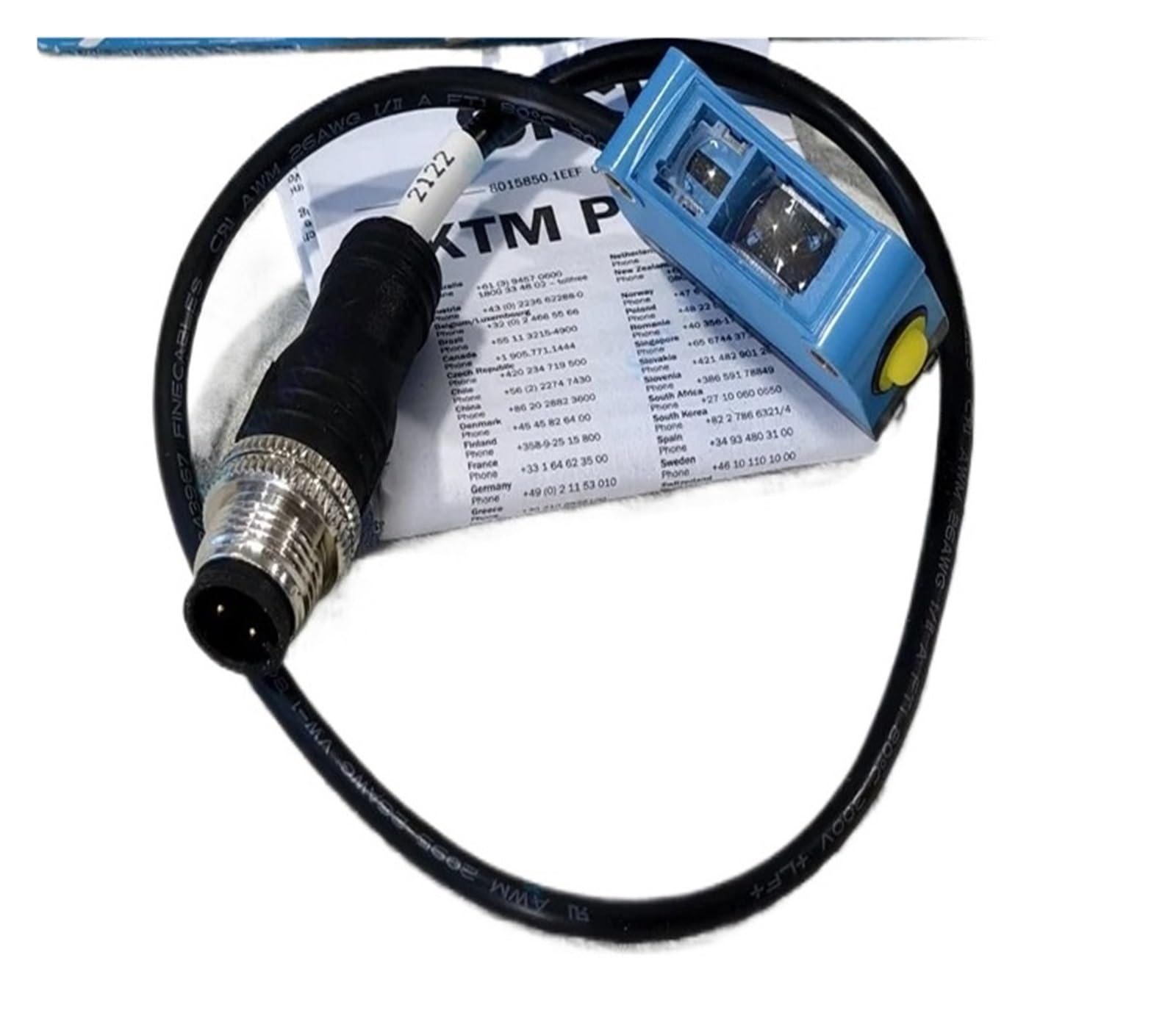 Capteur photoélectrique KT1M-WN11182P pour corriger les pannes de détection KT3W-N1116