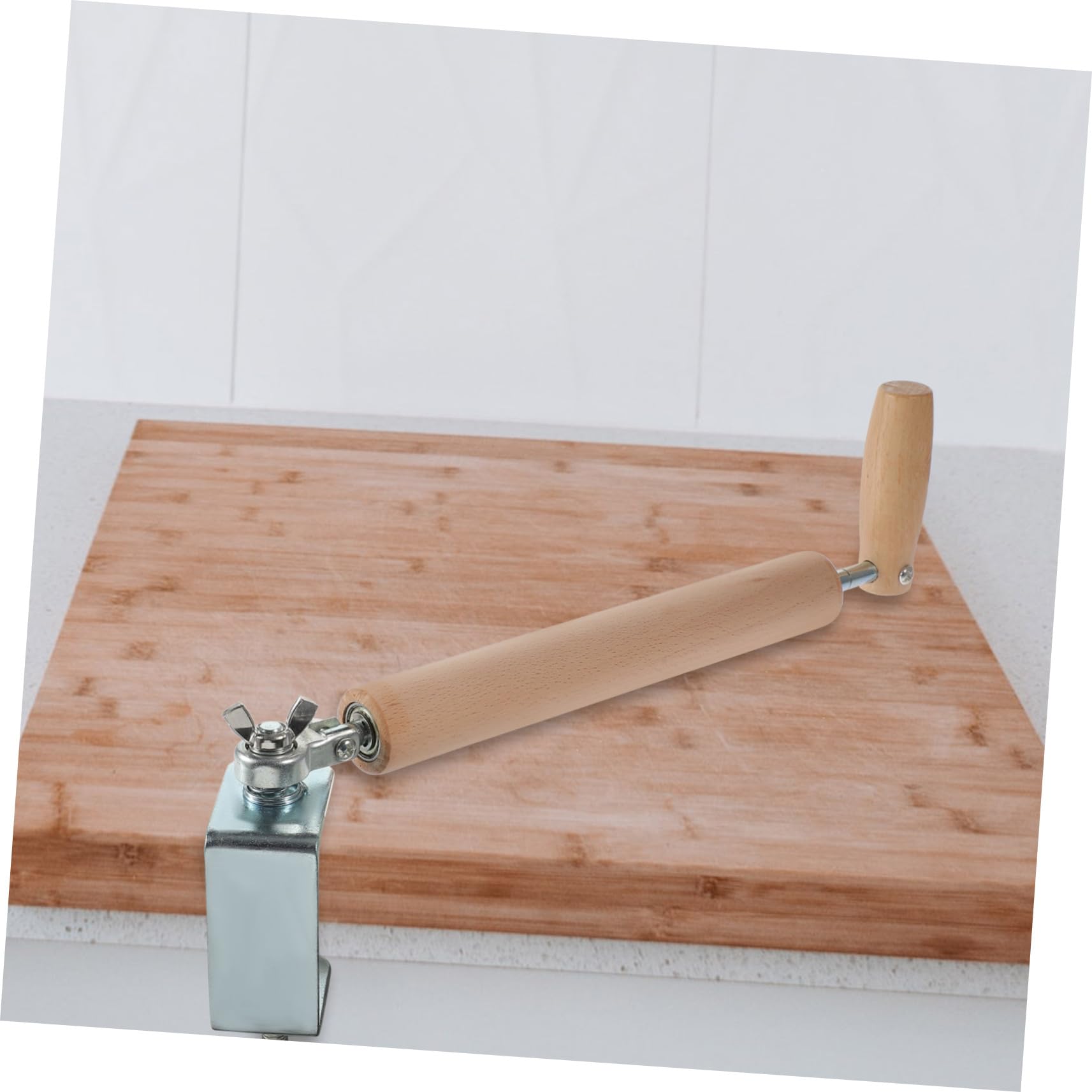 Rodillo De Madera Abrazadera Herramienta Para Amasar Masa De Albóndigas Utensilio De Cocina Hogar Rodillo Para Pizza