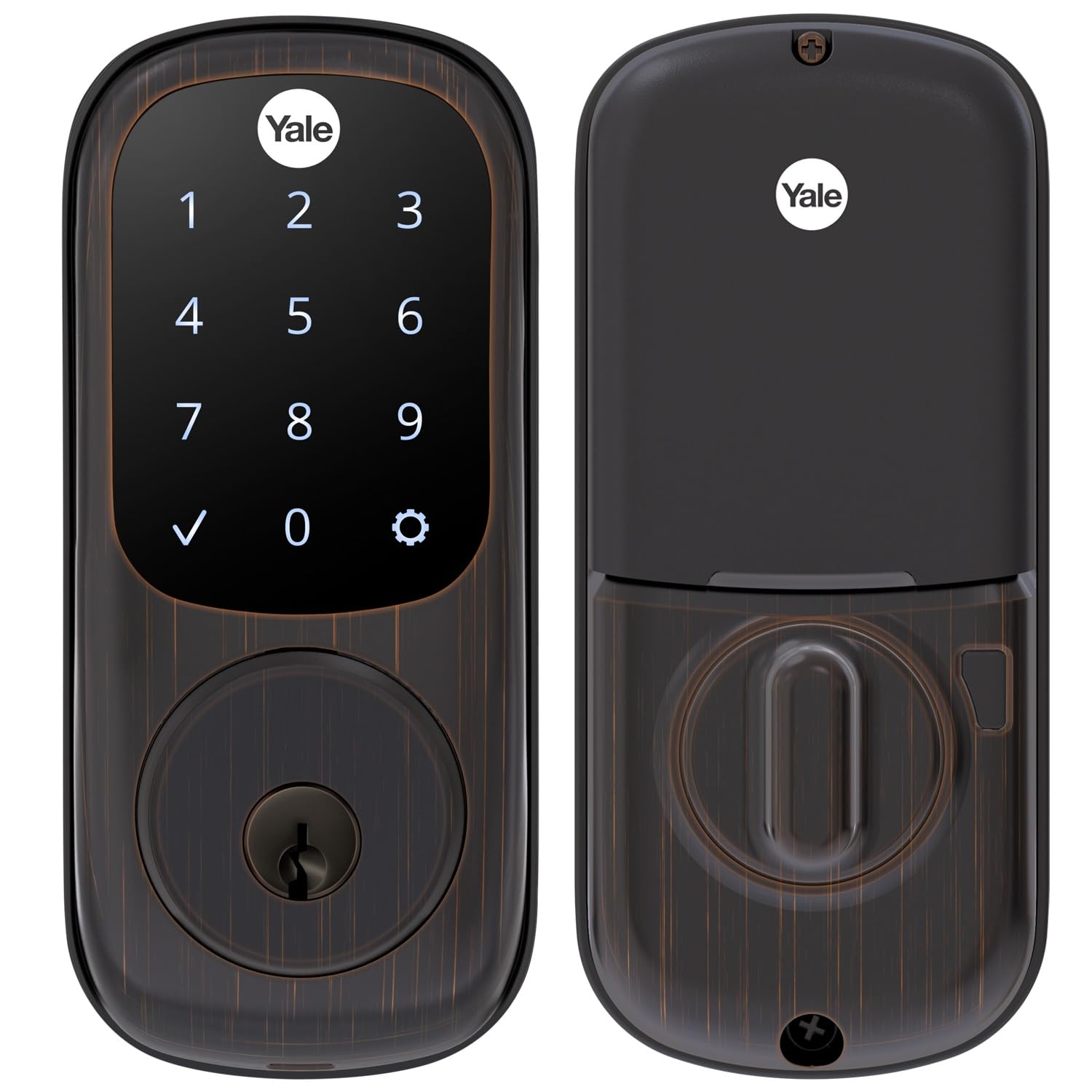 Yale Security Assure Lock Touchscreen Keypad Deadbolt in Oil Rubbed Bronze (YRD226NR0BP)