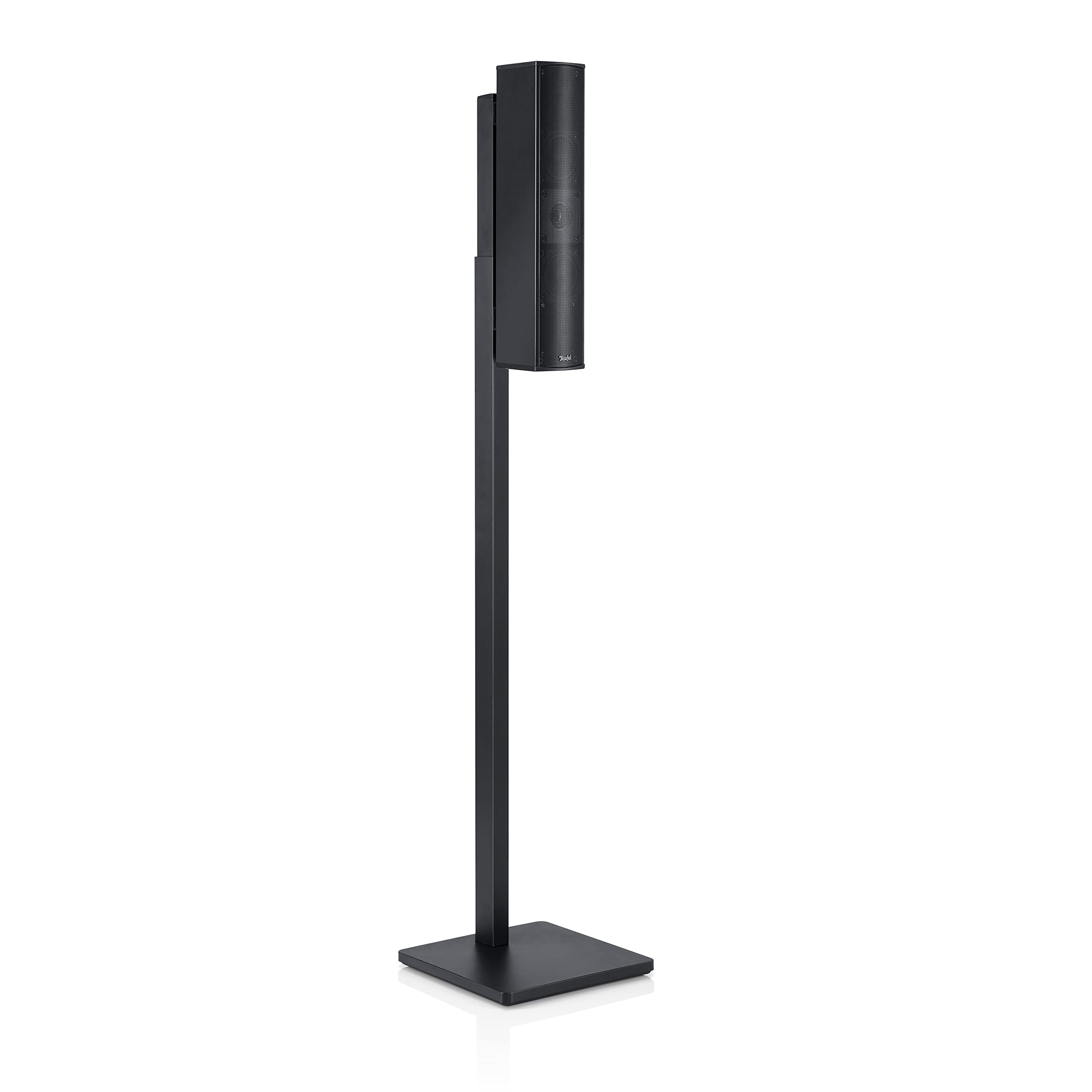 Supporto Teufel AC 1001 SP (coppia) Per Micro Altoparlanti, Base In Metallo Pressofuso, Altezza 96 Cm, Nero