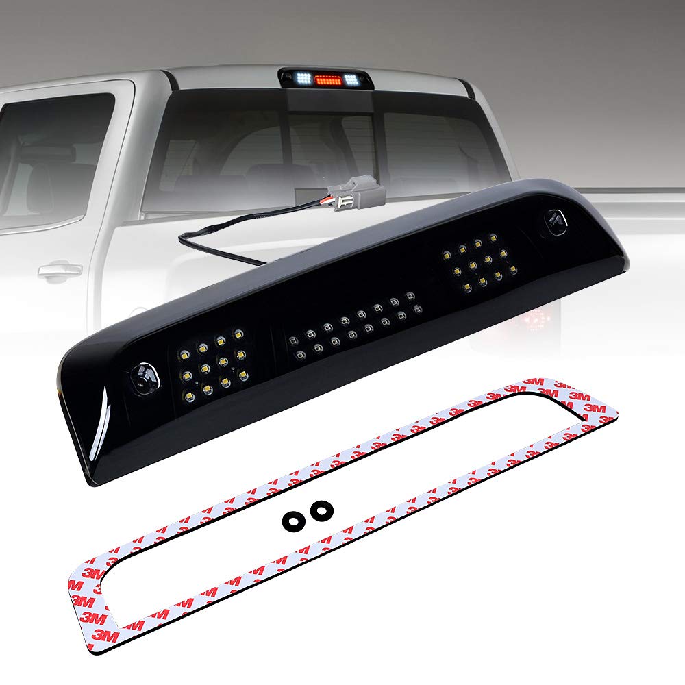 Astra Depot Compatible with 2014-2018 Chevy Silverado GMC Sierra Third Brake Light SMD LED 3rd Rear High Mount Tail Stop Cargo Lamp 40 LED cABS