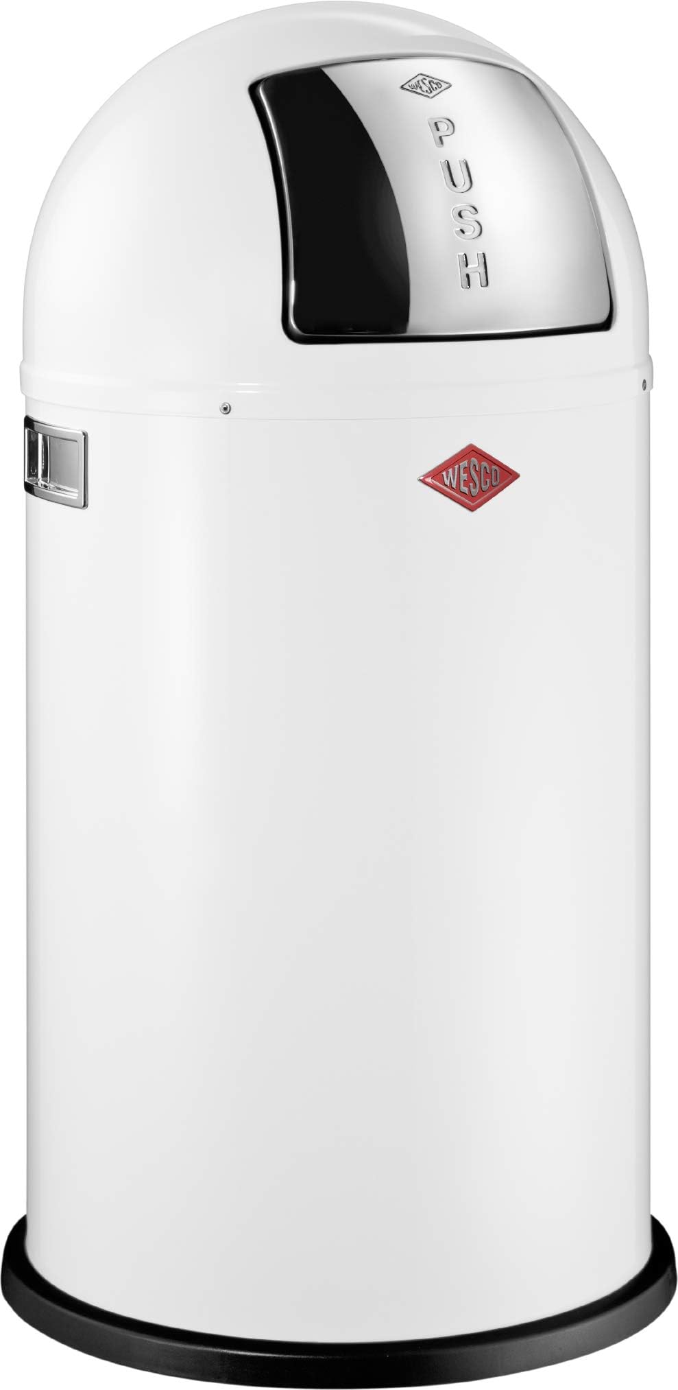 Pushboy 50Lt Waste Bin - White