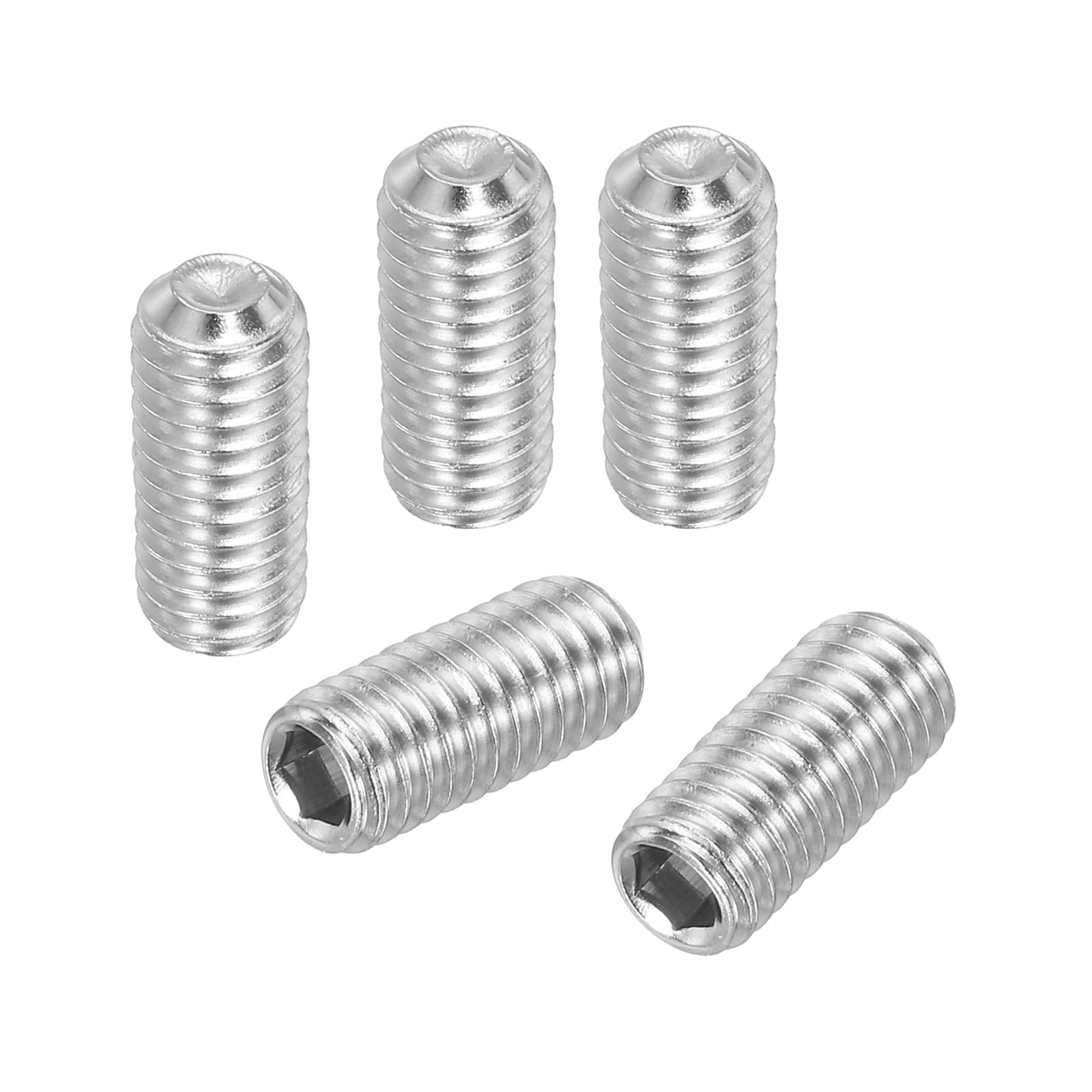 PATIKIL 50 Pcs Hex Socket Grub Screw