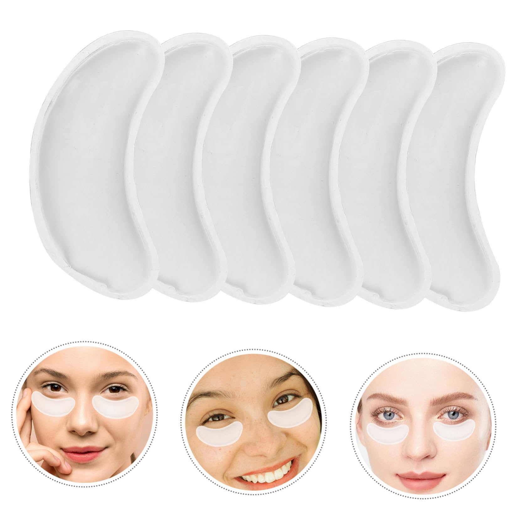 Didiseaon 30 Pz Impacco di Ghiaccio per Gli Occhi Gel per Occhi Stanchi Occhi riutilizzabili Maschera per Gli Occhi pastiglie di Ghiaccio per Gli Occhi Cuscino oculare rinfrescante