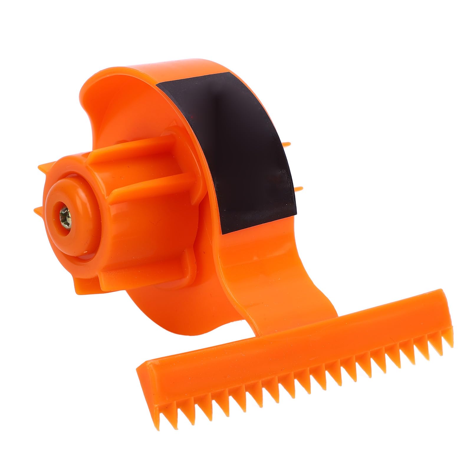 Xiuganpo Masking Tape Dispenser, Tape Applicator with Ergonomical Circular Handle, Incisive Serrated Cutting, Caulking Painting Sticker Applicator for Home Improvement, Site Decoration
