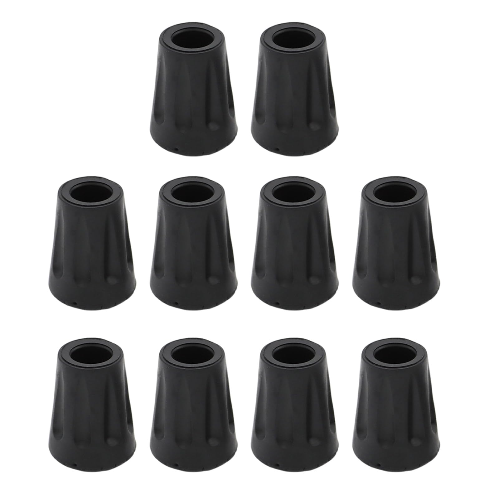XUZHID Trekking Poles Caps?10pack Universals Trekking Poles Caps Trekking Poles Protectors Rubber Sleeve for Asphalts and Gravels