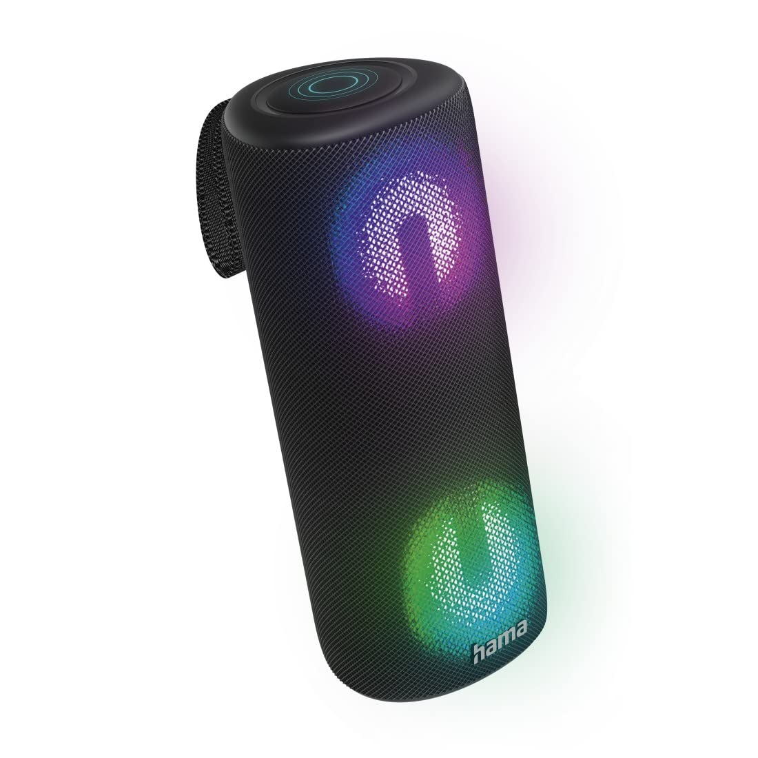 Hama głośnik bezprzewodowy Bluetooth (true wireless, mobilny, przenośny, 10 m zasięg, 2000 mAh, 24 W, IPX5, USB C, stereo) czarny