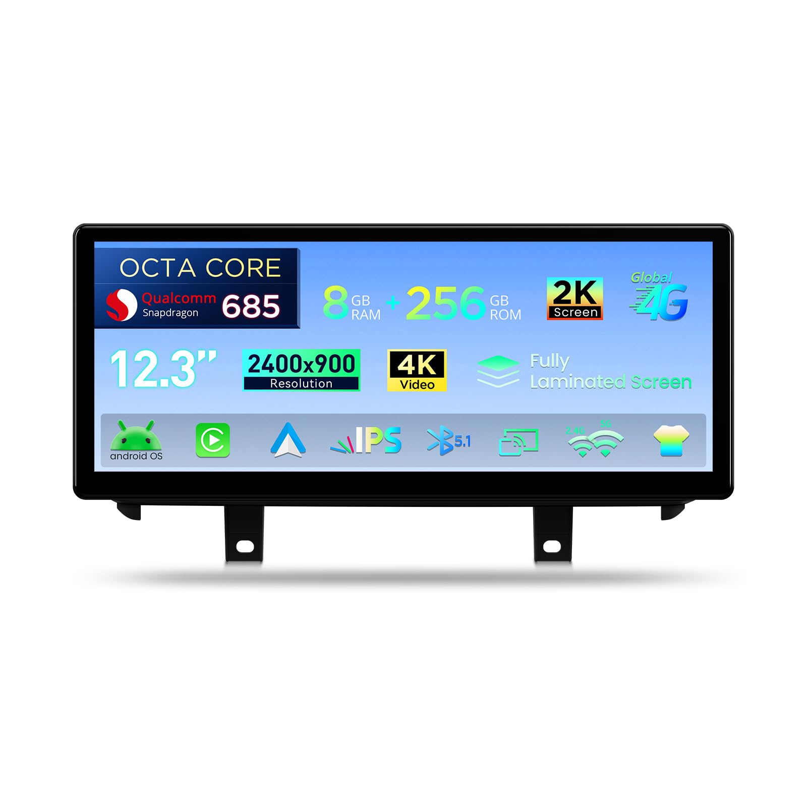 XTRONS Qualcomm 685 Android 14 Car Stereo for BMW X5 F15 / X6 F16 (2014-2017) with NBT Sy…