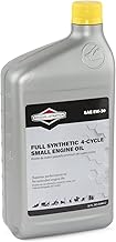 Briggs & Stratton SAE 5W-30 Synthetic Small Engine Motor Oil - 32 Oz. 100074