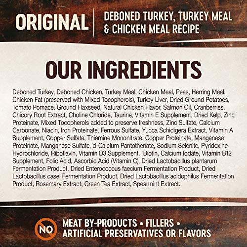 Image of Wellness CORE RawRev Original Deboned Turkey, Meal & Chicken Meal Recipe, Dry Cat Food, 10 Pound Bag