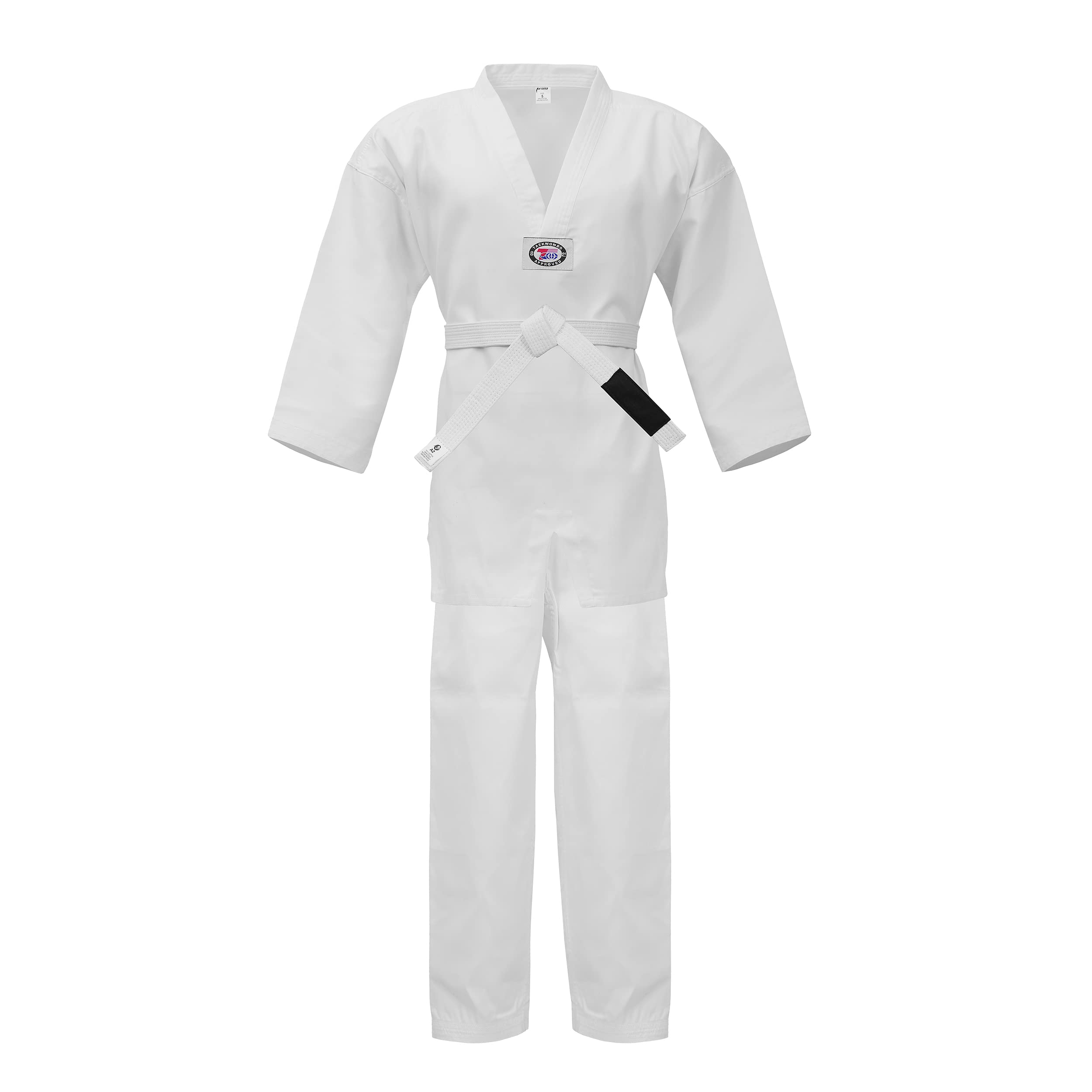 PFG Taekwondo Uniform - Kids Adults Unisex - White Belt Included