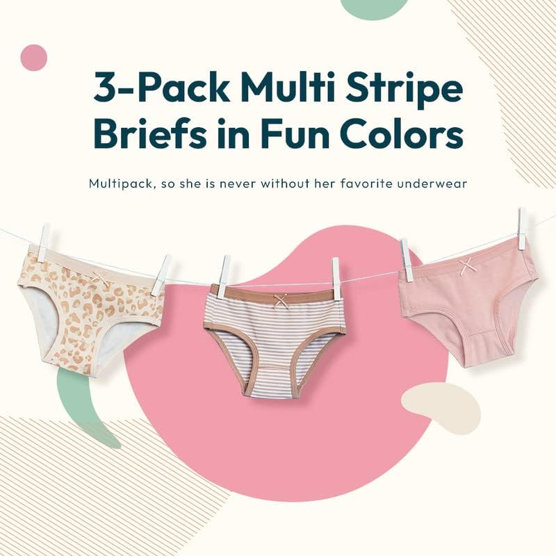 Feathers Girls and Toddler Underwear - Kids Underwear - Super Soft Cotton - Image 4