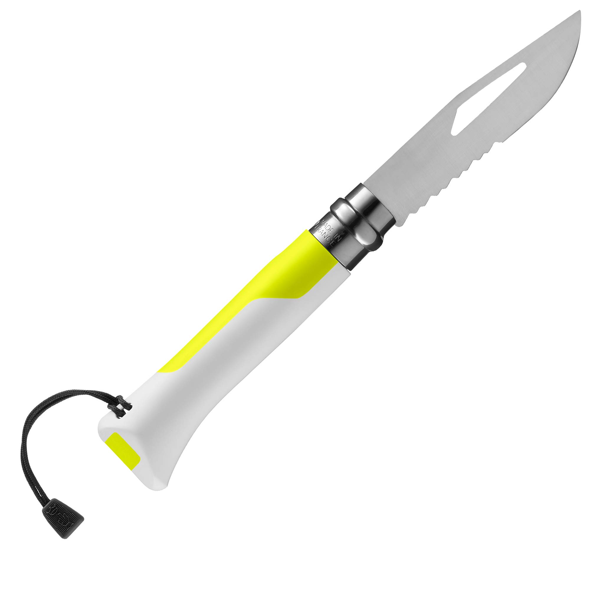 Opinel N¦08 Outdoor Fluo - Amarillo-Nuevo Couteaux