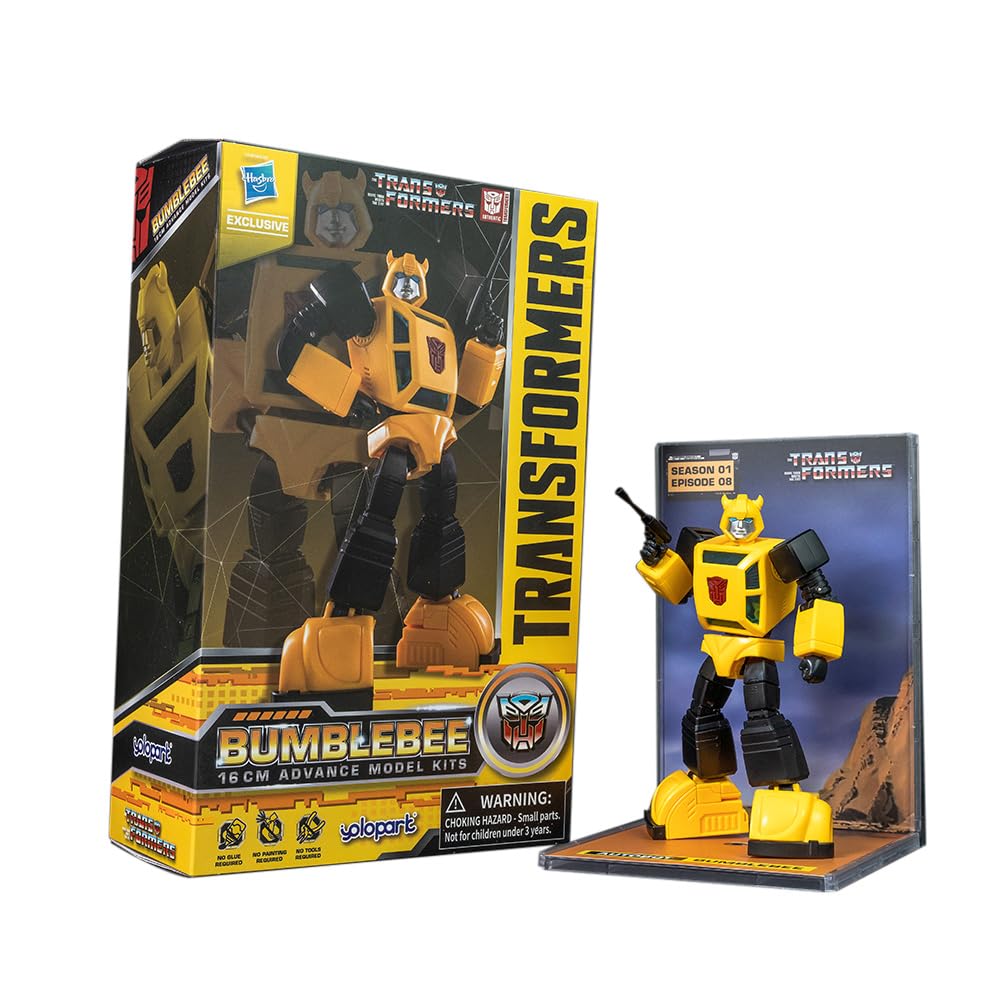 TRANSFORMERS AMK Series W2 Generation One Bumblebee Action Figure, Age 15+-image-12