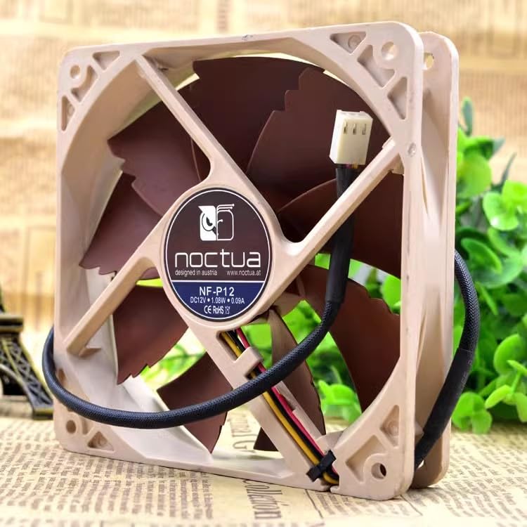 NF-P12-1300 12cm Quiet Fan 12V 0.09A 1.08W Cooling Fan