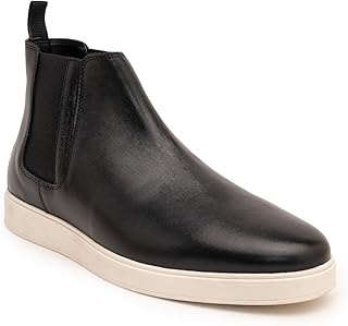 Thomas Crick Genuine Leather Chelsea Boot with Enhanced Comfort and Grip